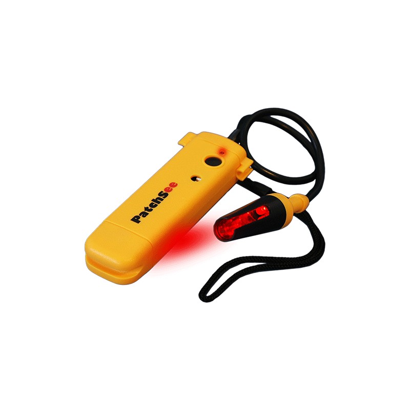 Injecteur de lumière rouge pour câbles Patchsee