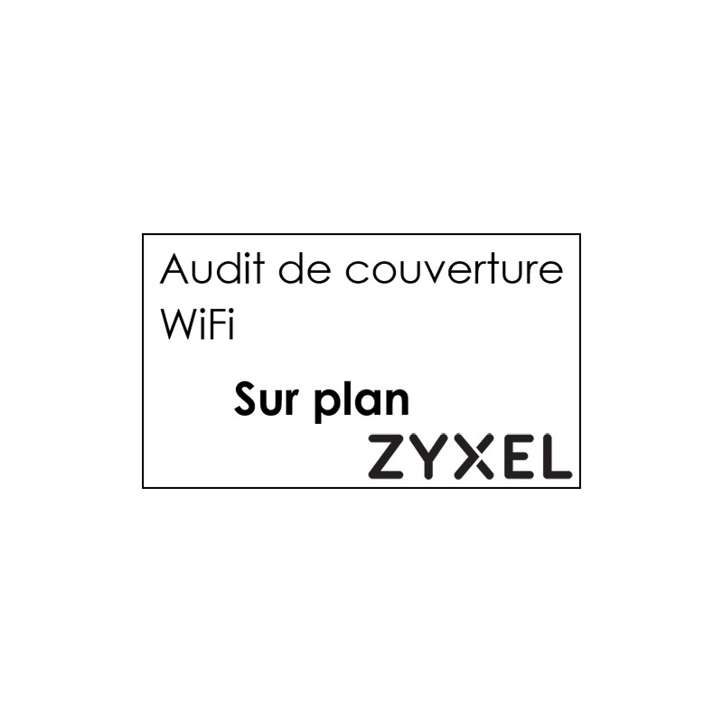 Prestation d'audit Wifi sur plan de 1 à 2500 m²